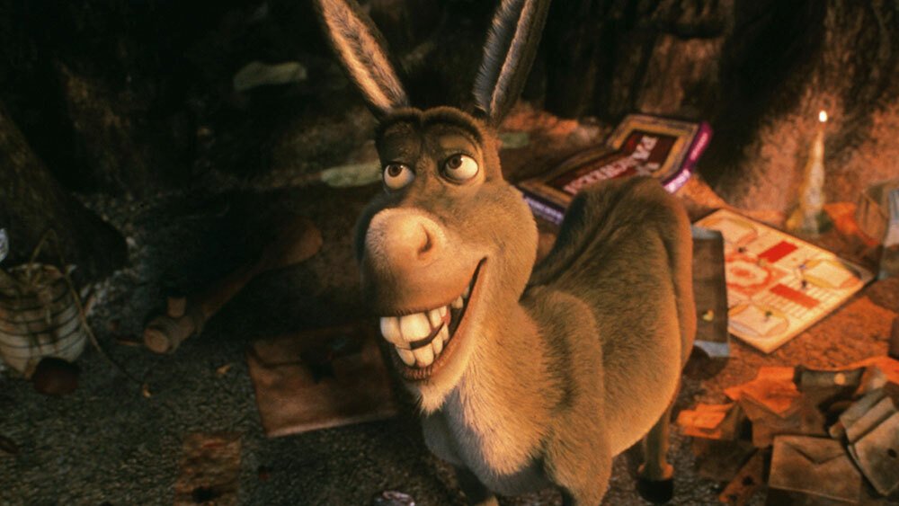 Donkey from "Shrek 2"
