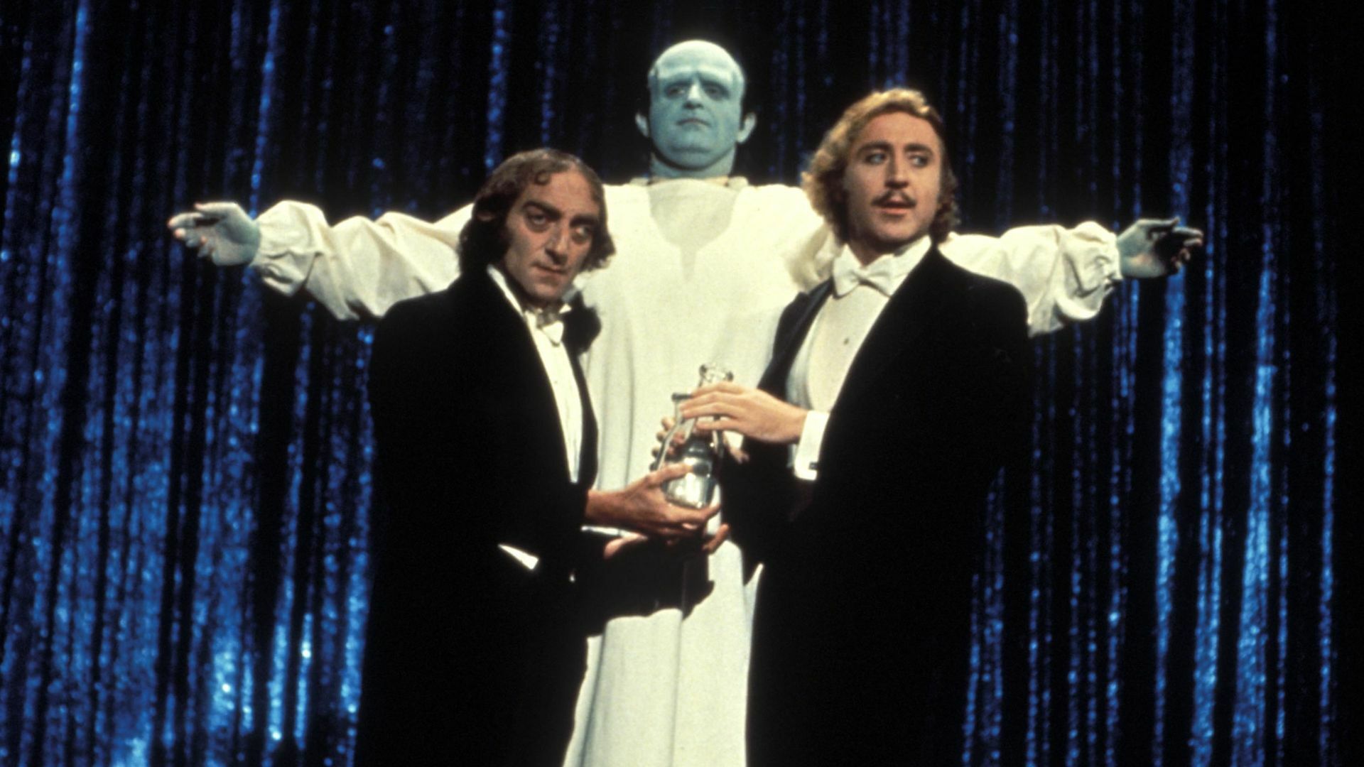 Marty Feldman, Peter Boyle, Gene Wilder in "Young Frankenstein"