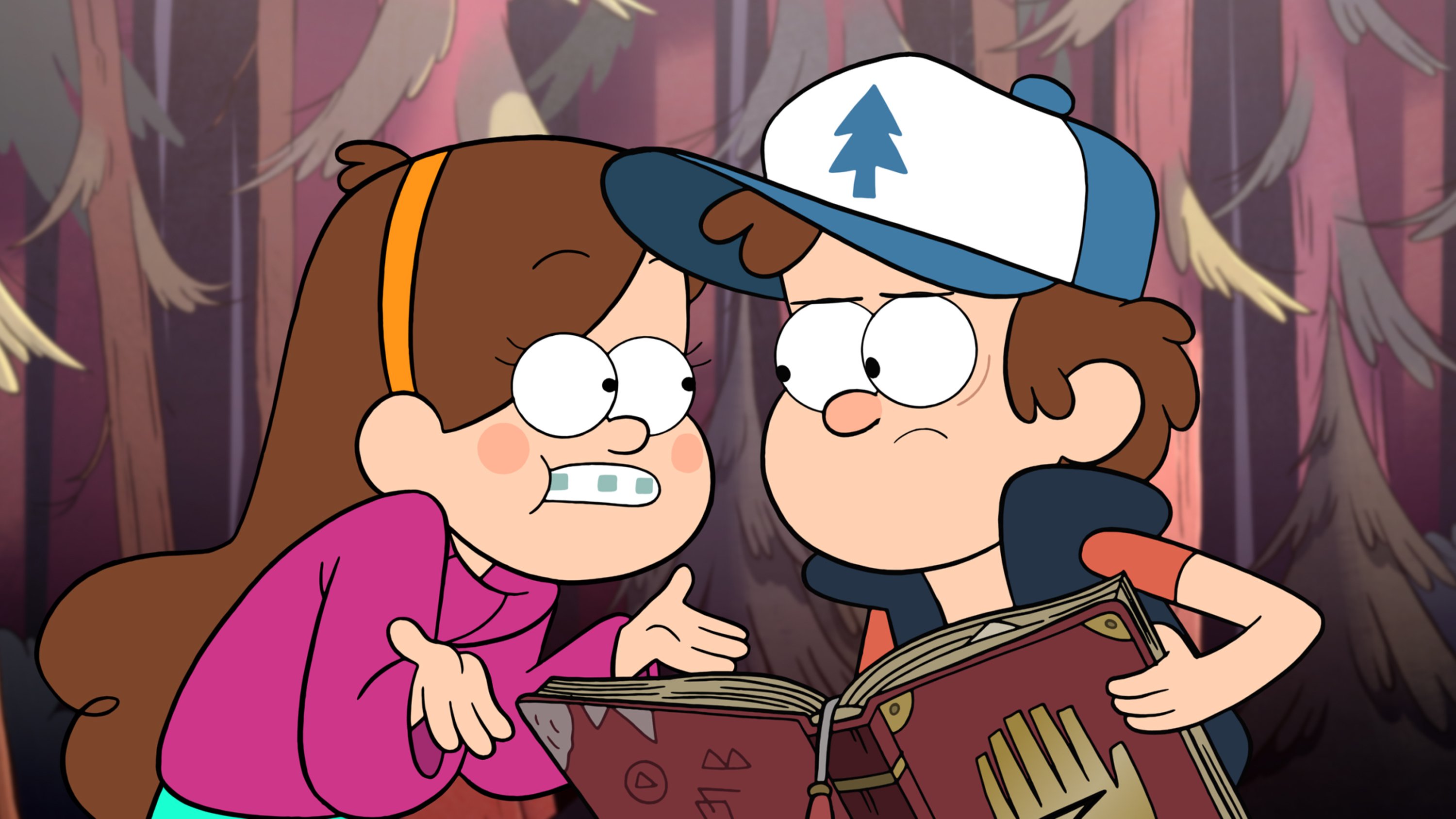 Mabel and Dipper Pines in 