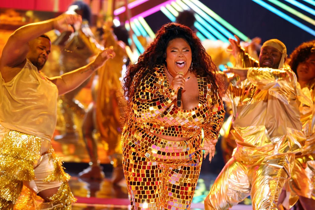 Lizzo performs onstage during the 2022 BET Awards at Microsoft Theater on June 26, 2022 in Los Angeles, California.