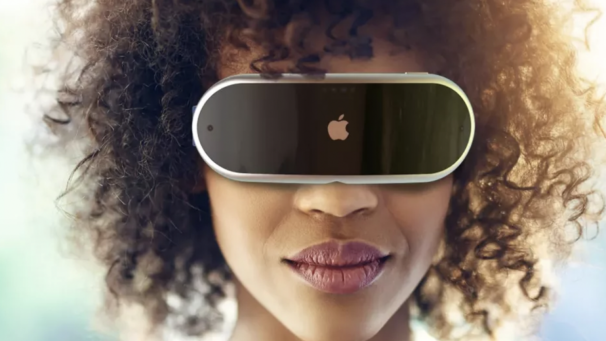 Apple VR headset rendering