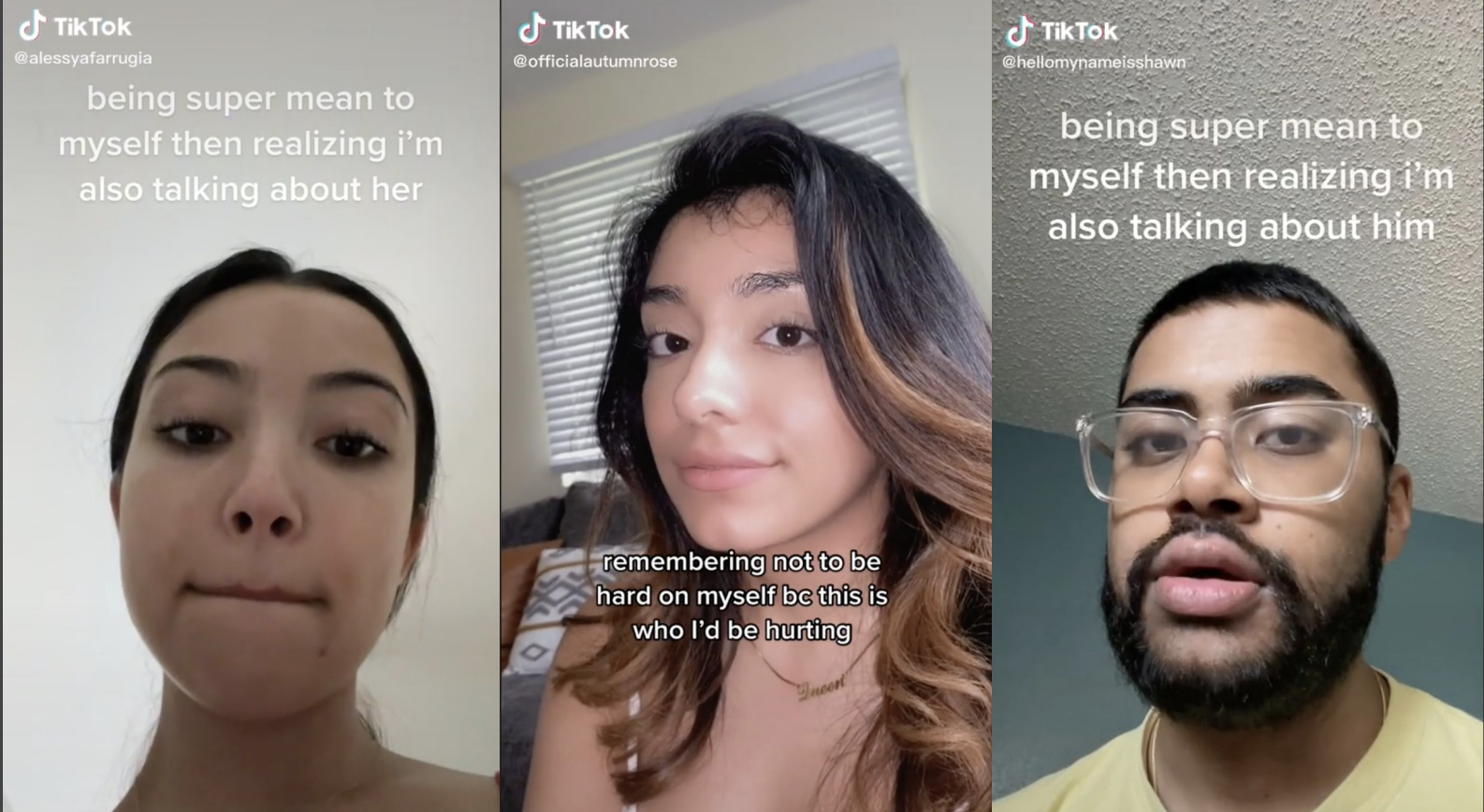 Collage of TikTok screenshots