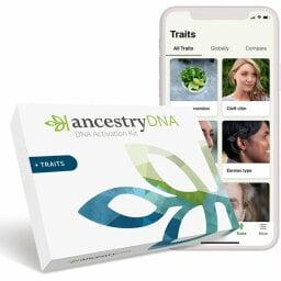 ancestryDNA plus app on phone