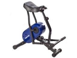 Black rodeo/bike machine with blue middle
