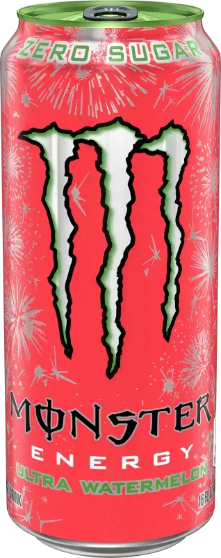 Can of Ultra Watermelon Monster energy drink