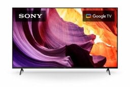 Sony TV with canyon screensaver