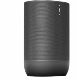 black sonos speaker