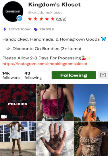 @kingdomskloset/depop