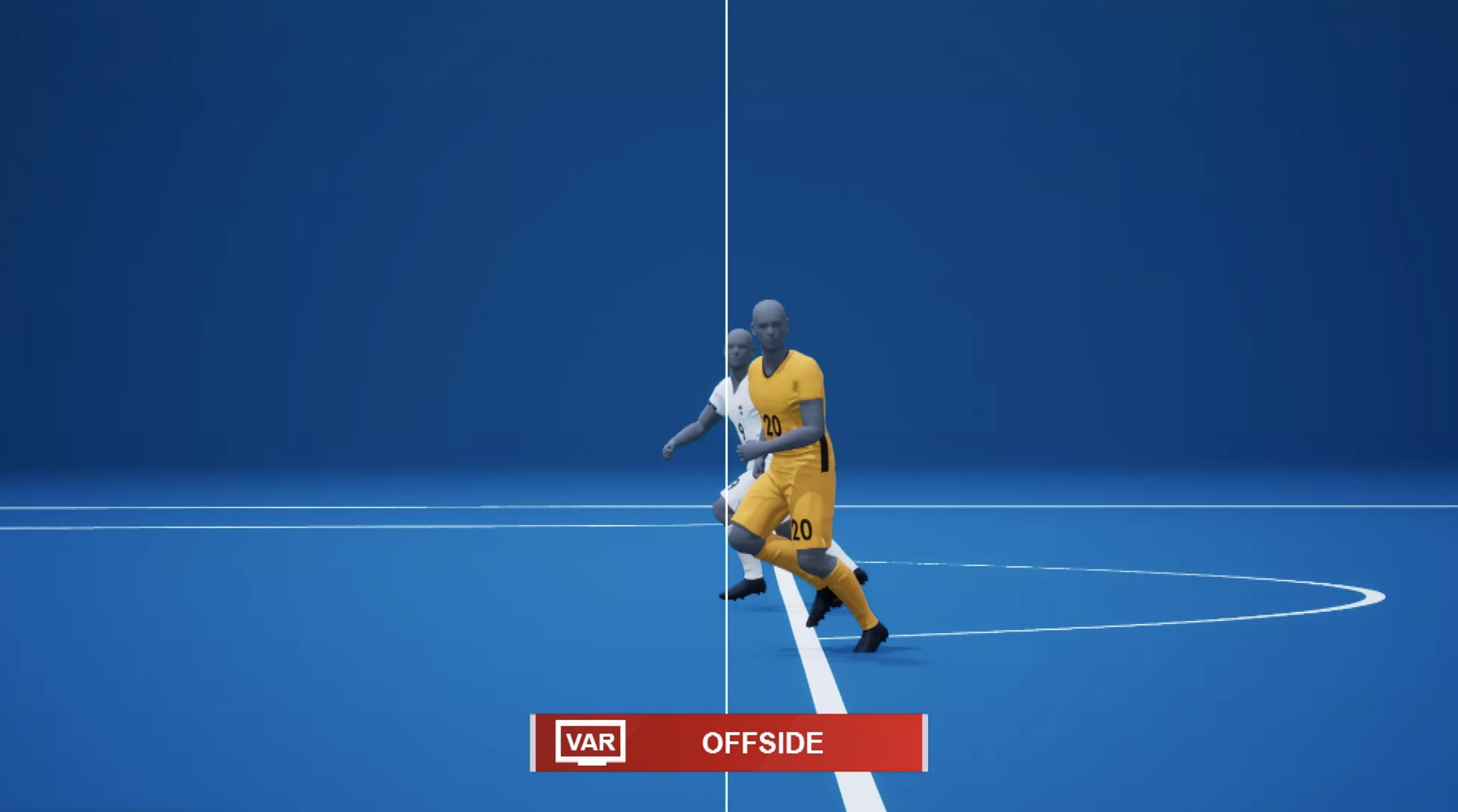 FIFA world cup AI offside call