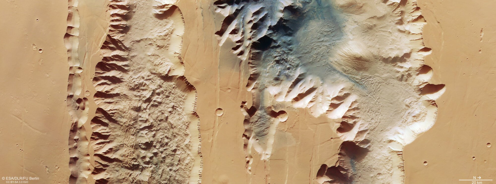 Mars' Valles Marineris
