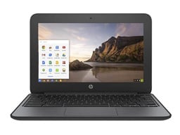 refurbished HP Business Chromebook 16GB on a white background.