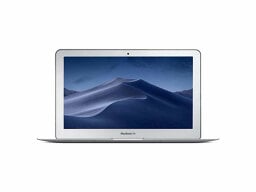 Apple MacBook Air 11.6" 128GB Silver (Refurbished) on a white background.