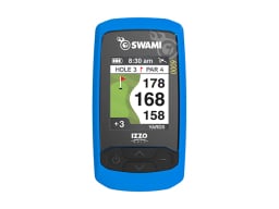Izzo Swami 6000 Golf GPS (Blue) on a white background.