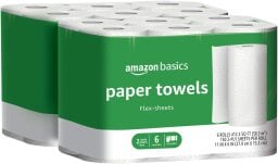Amazon Basics 2-Ply Paper Towels (12 rolls)