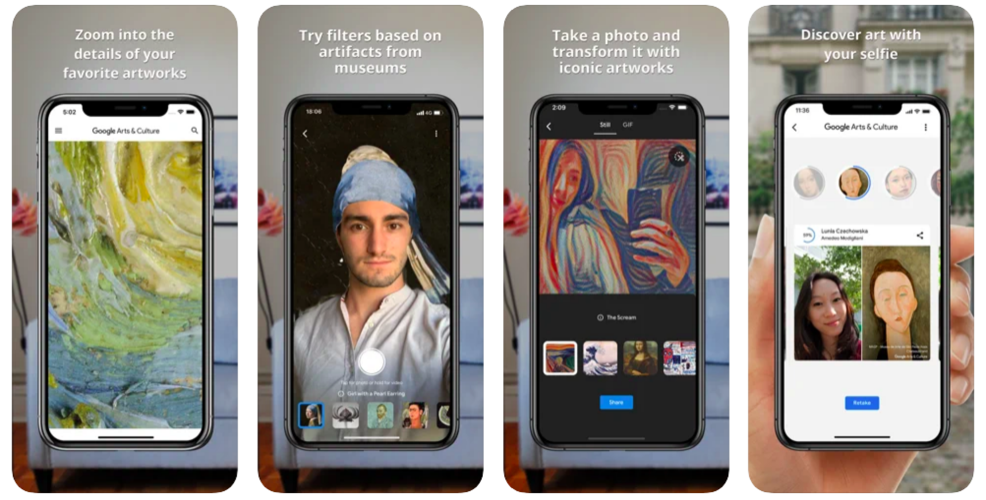 Screenshot of Google Arts & Culture