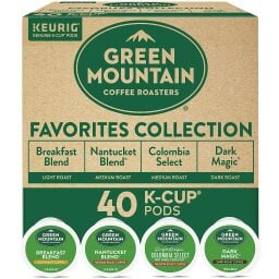 Keurig Green Mountain Coffee Roasters Favorites Collection Variety Pack (40-count)