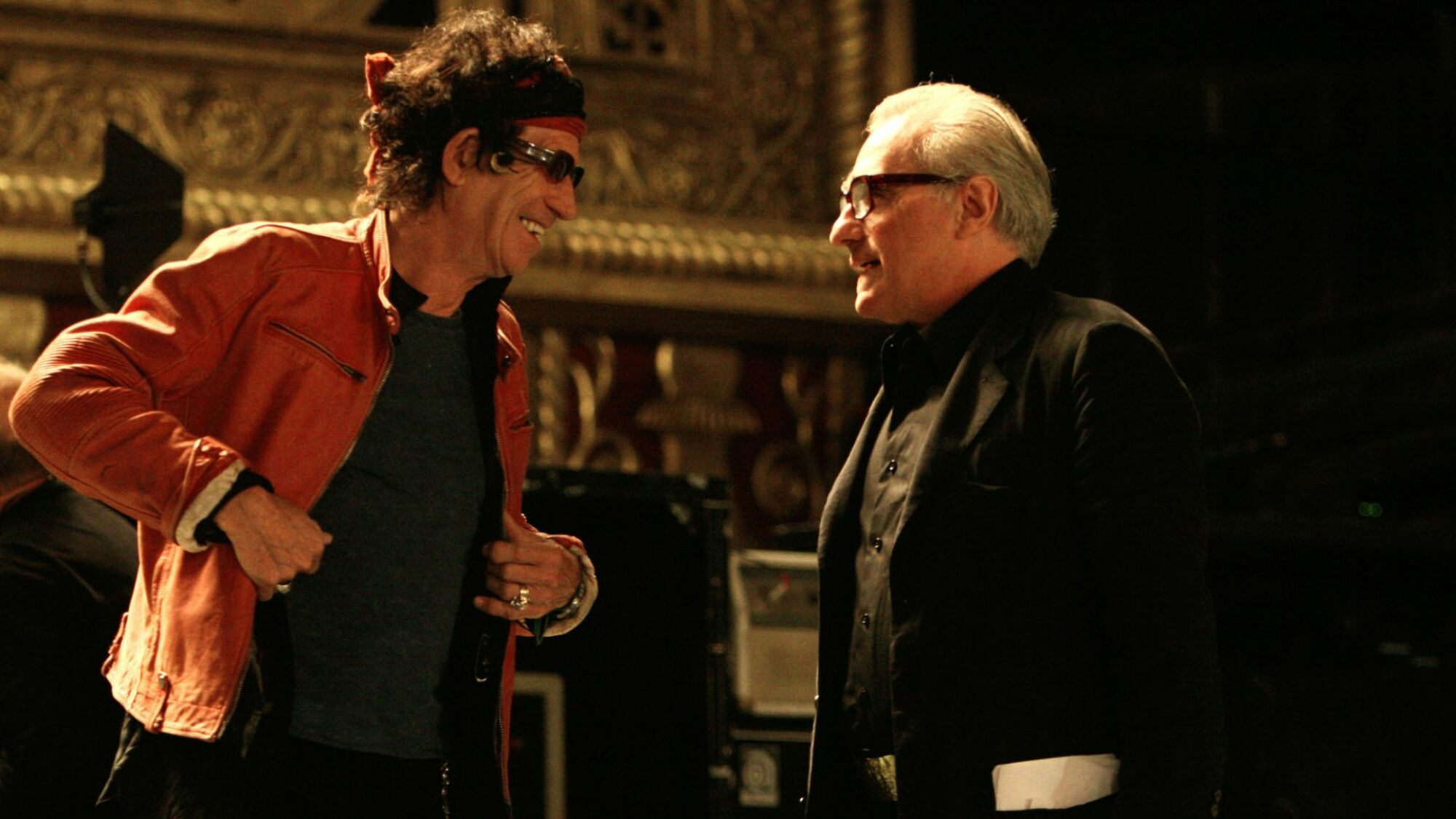 Keith Richards, Martin Scorsese, The Rolling Stones Shine A Light - 2008