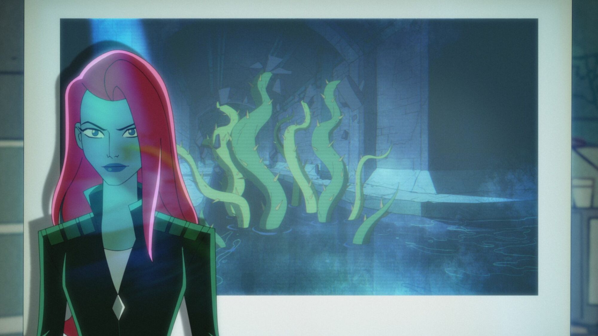Poison Ivy plots a terraforming scheme in "Harley Quinn."