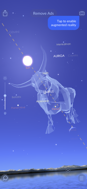 Screenshot of Star Walk 2