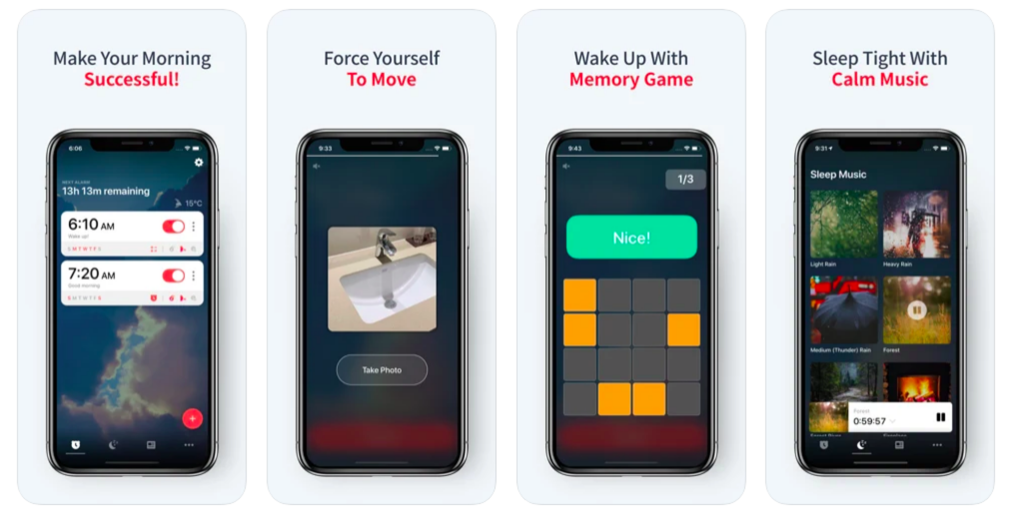 Screenshot of Alarmy