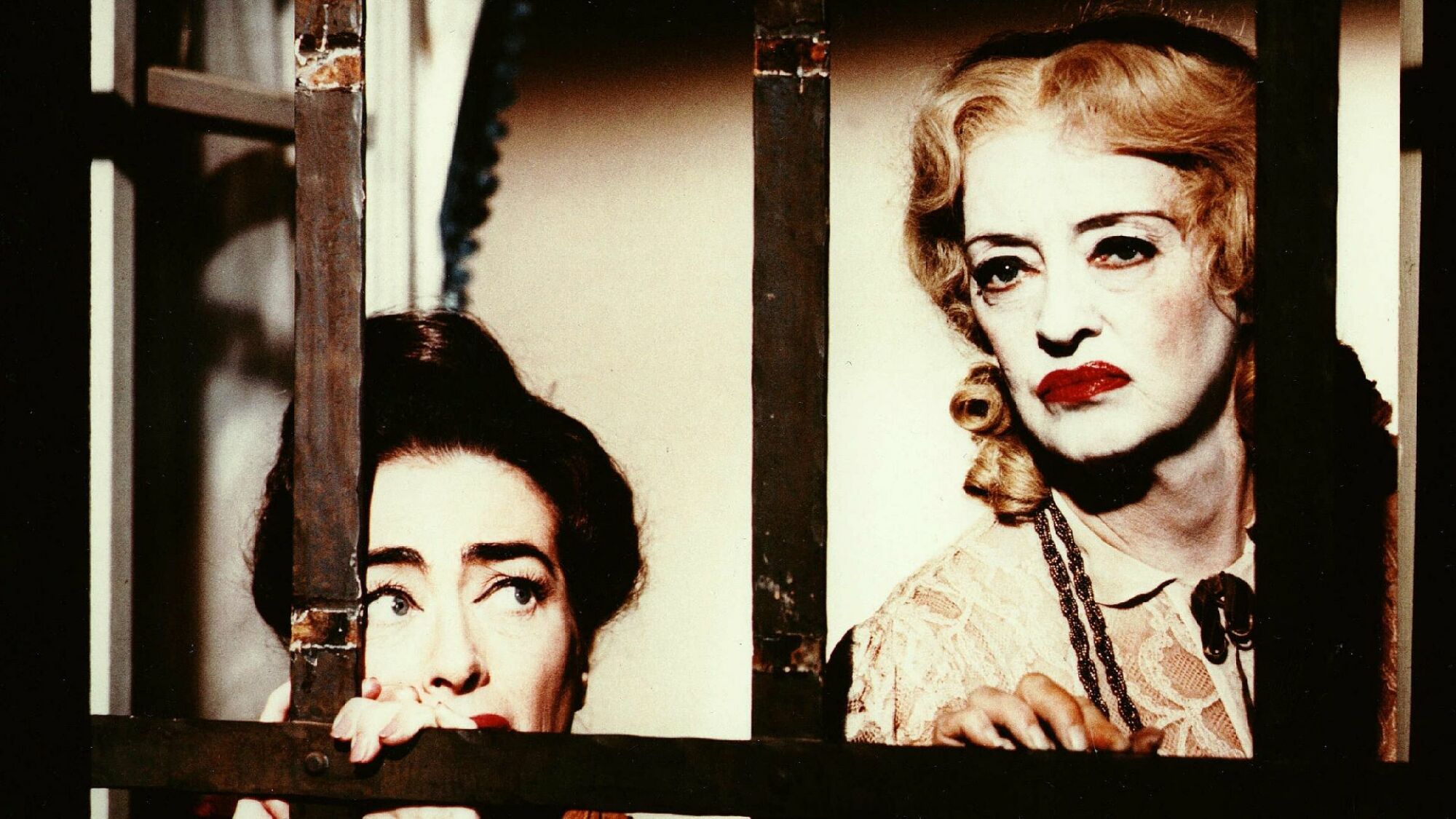 Joan Crawford and Bette Davis in "What Ever Happened to Baby Jane? - 1962
