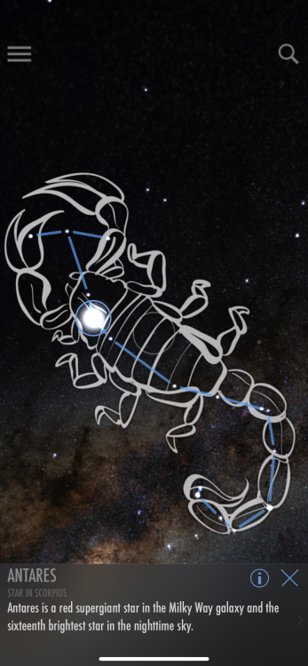 Screenshot of SkyView Lite