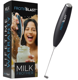 frontblast milk frother and box