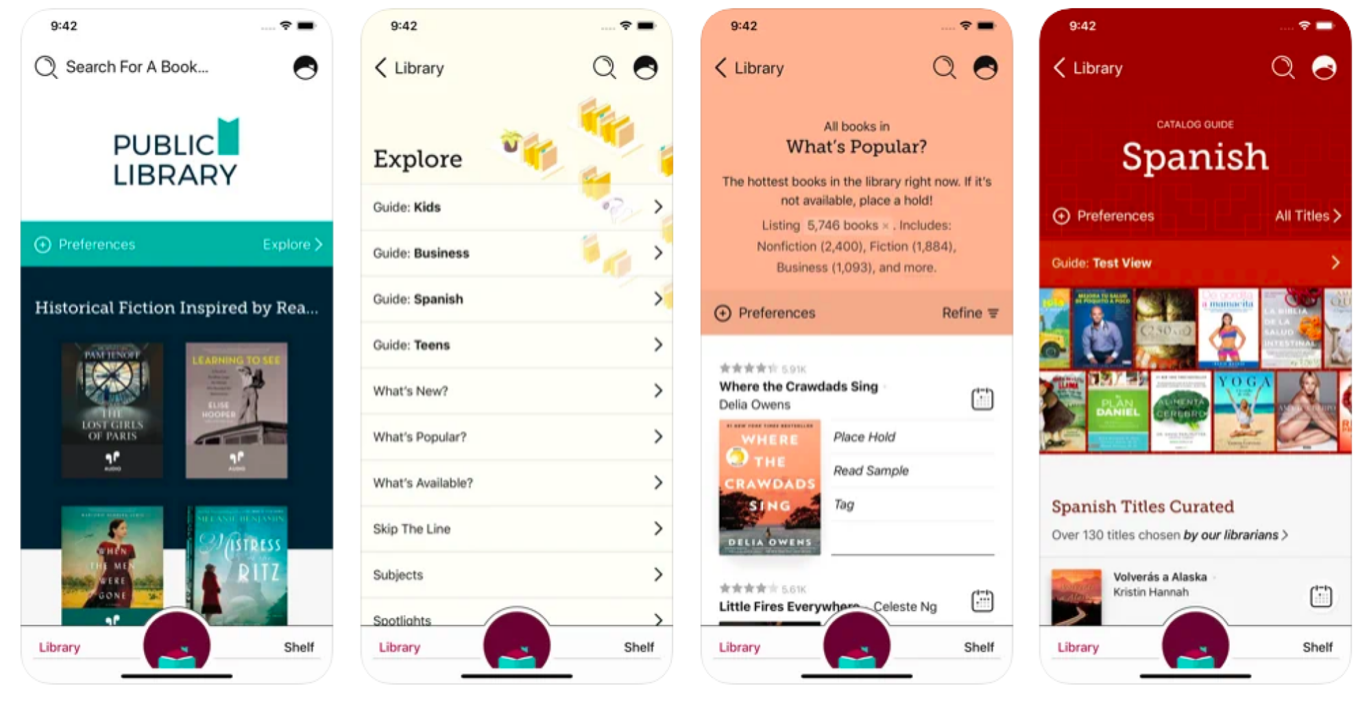 Screenshot of Libby