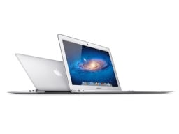 Apple MacBook Air 13.3" Core i5, 1.4GHz 4GB RAM 128GB - Silver (Refurbished) + Accessories Bundle on a white background.