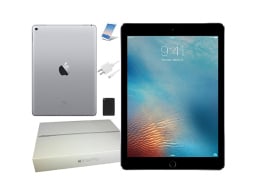 Apple iPad Pro 9.7" 32GB - Space Gray (Refurbished: Wi-Fi Only) on a white background.