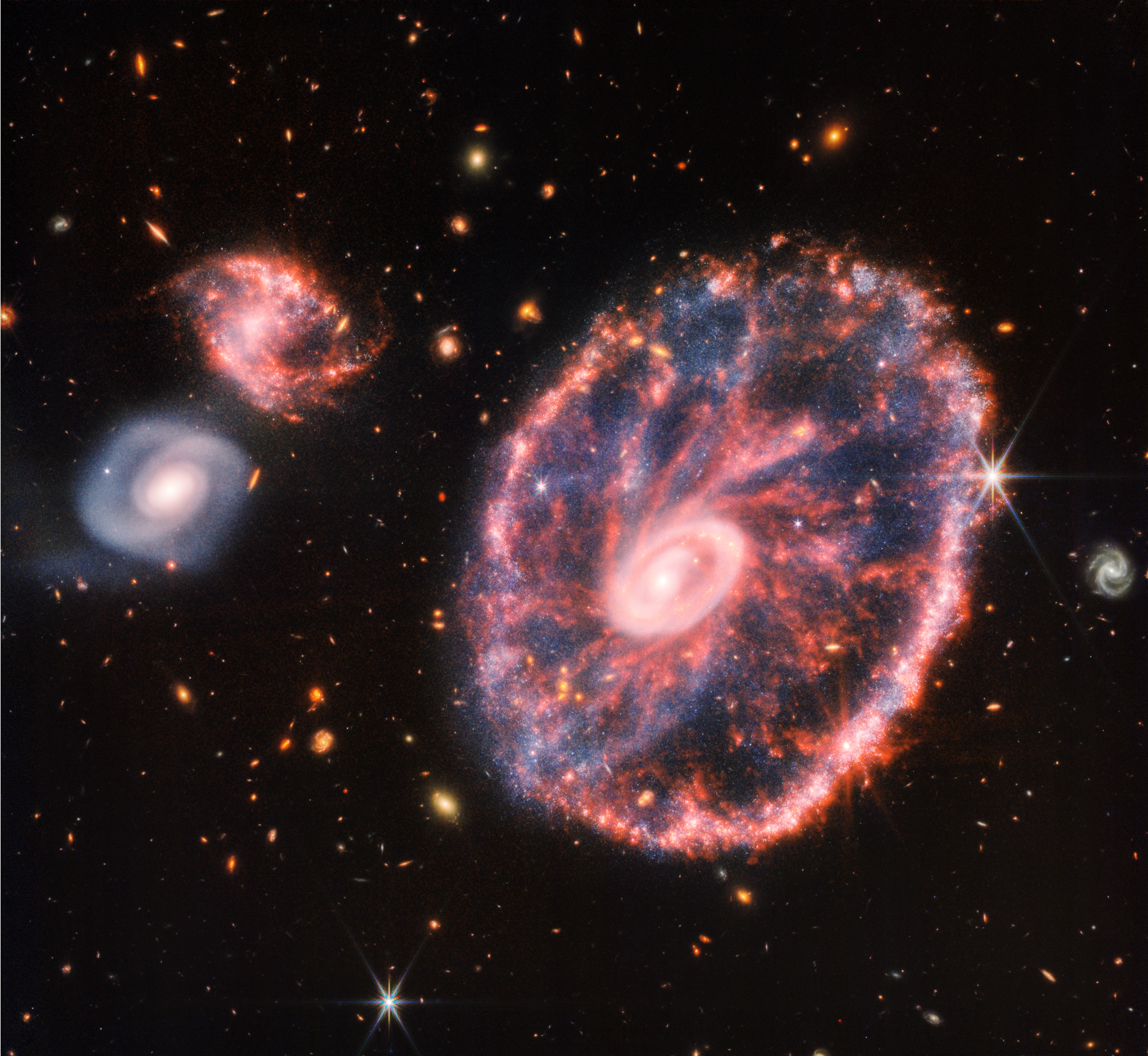 Galaxies after colliding