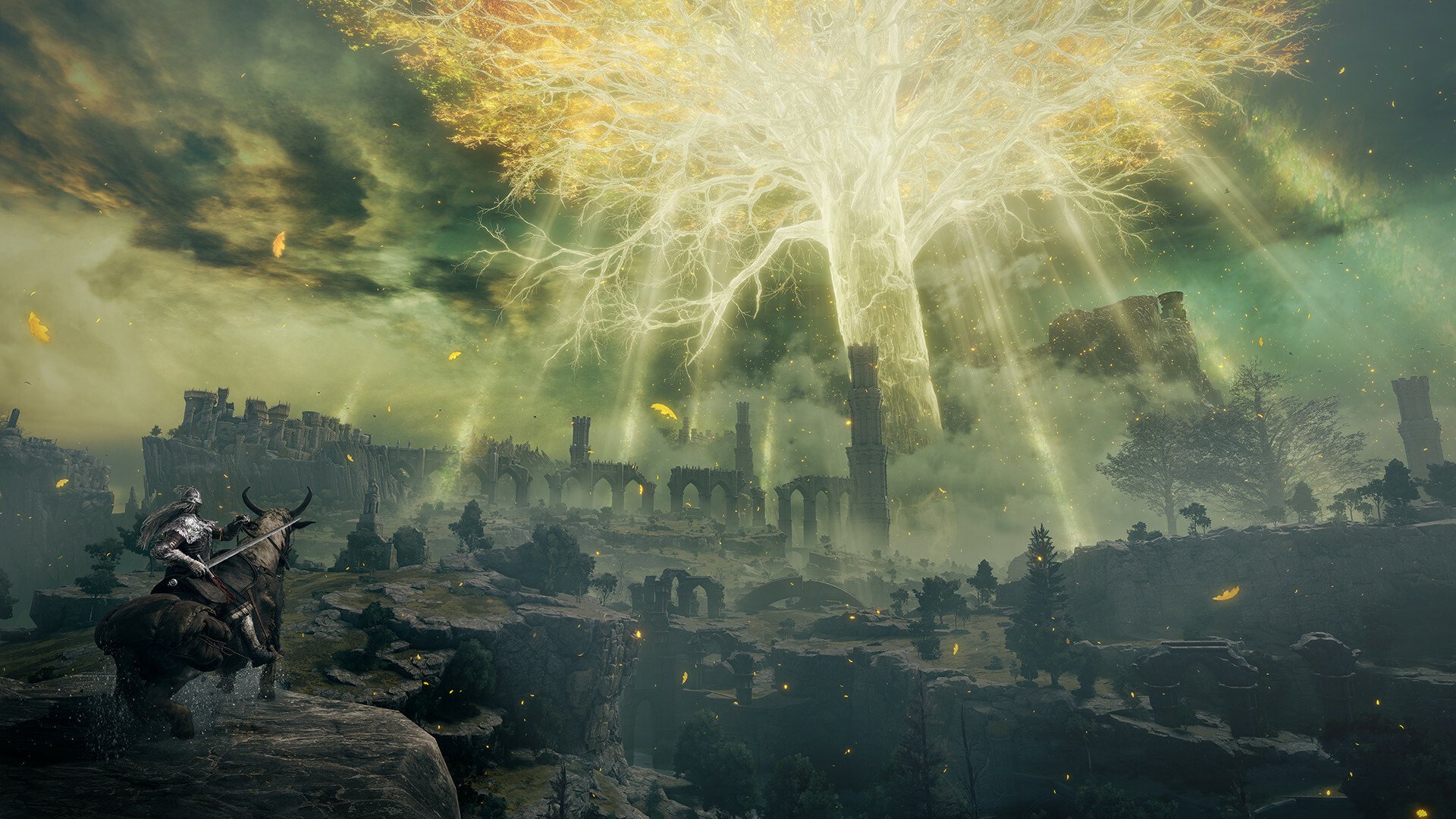 A landscape scene from