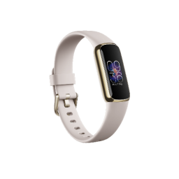 fitbit luxe in lunar white
