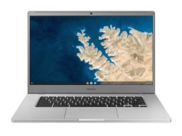 Samsung Chromebook 4 on a white background.
