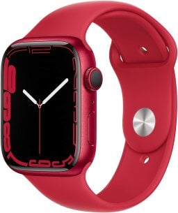 red apple watch series 7