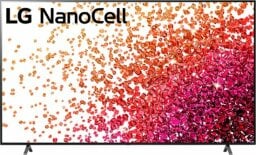 LG TV with colorful beads screensaver