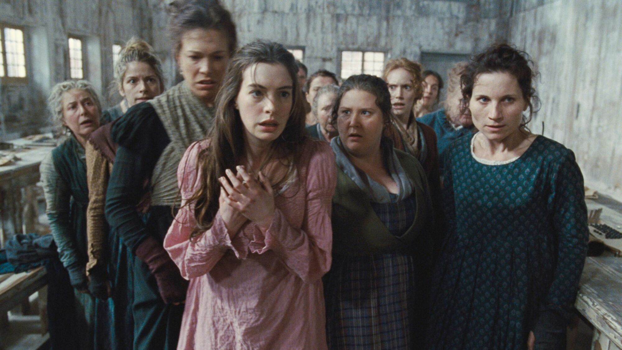 Anne Hathaway in "Les Miserables" 