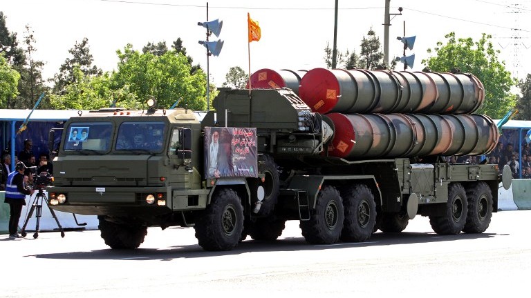 Surface to Air Missile Battery From Iranian S-300PMU-2 System