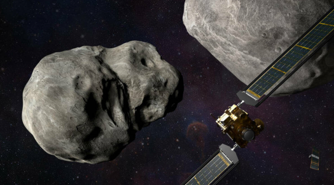 the asteroid Dimorphos