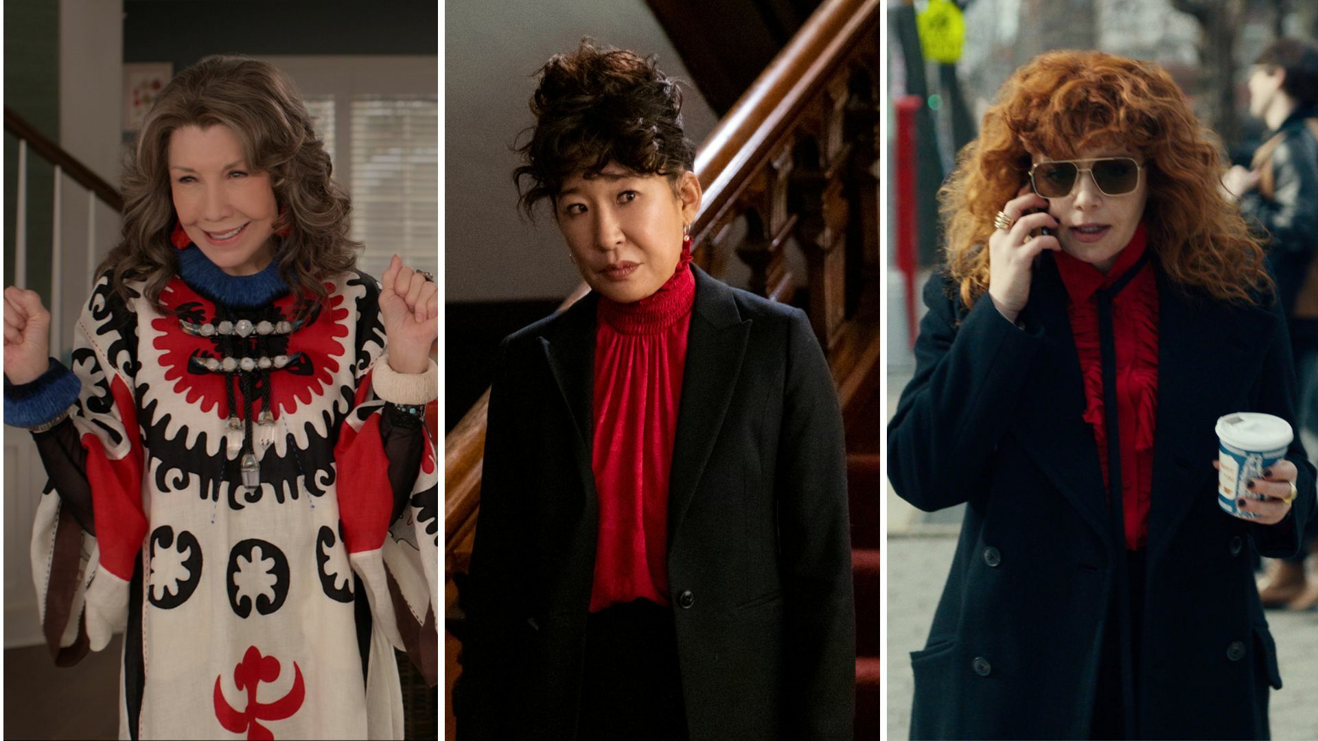 Lily Tomlin, Sandra Oh, and Natasha Lyonne