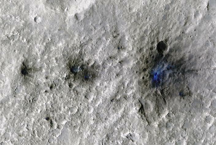 impact craters on Mars
