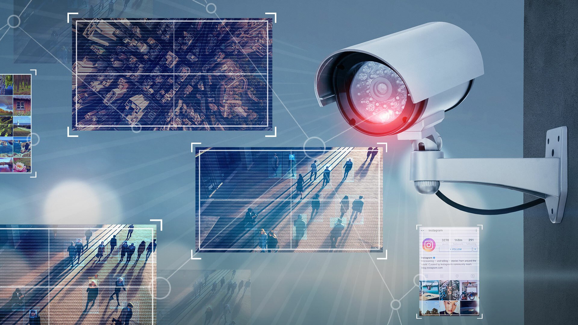 Surveillance cameras
