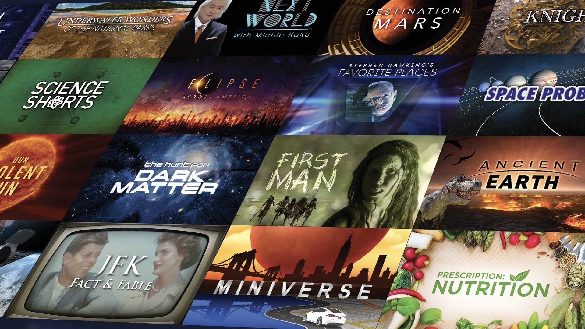 Shows from the Curiosity Stream HD Plan: Lifetime Subscription.