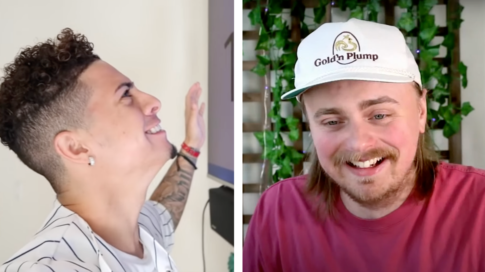 On the left, a smiling McBroom, on the right, a smiling Johnson, These screenshots are cropped versions of larger photos that are embedded in the article.