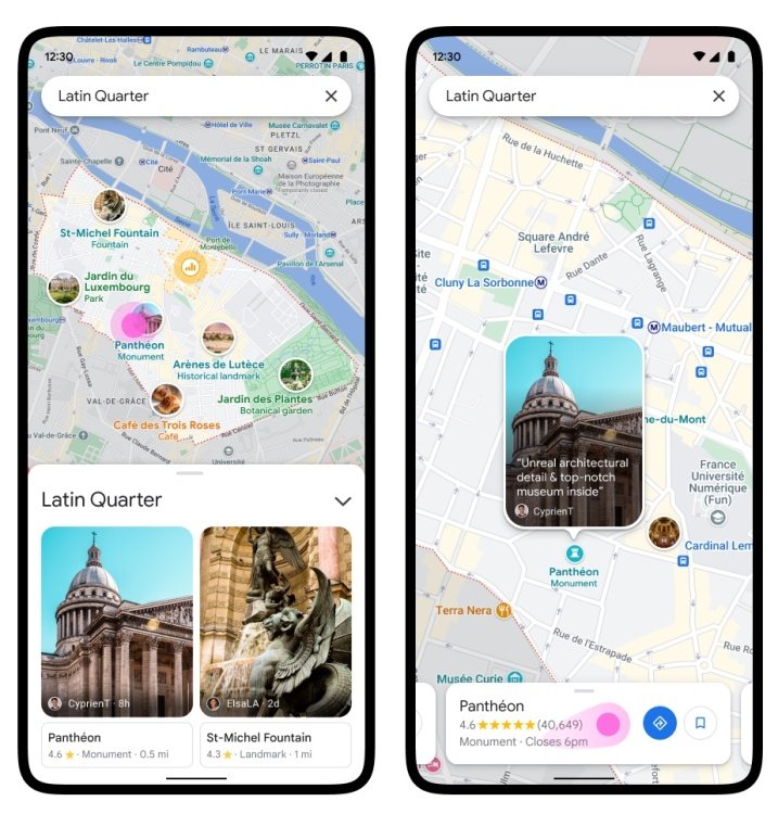 Google Maps neighborhood vibe check