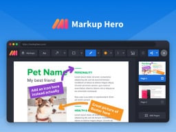 Markup Hero advert