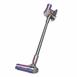 Silver Dyson V8 vacuum