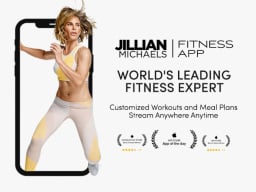 Jillian Michaels: Fitness App Lifetime Subscription graphic.