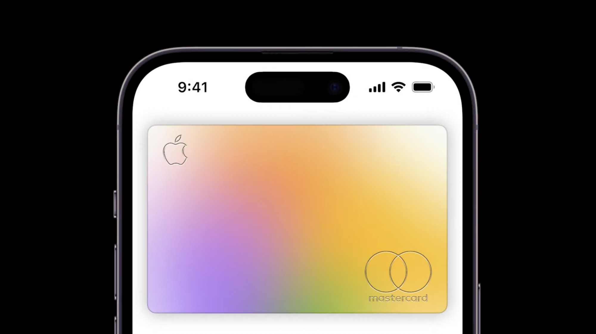 iPhone notch blank