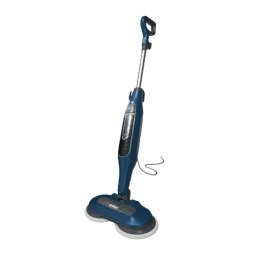 shark steam & scrub steam mop in blue